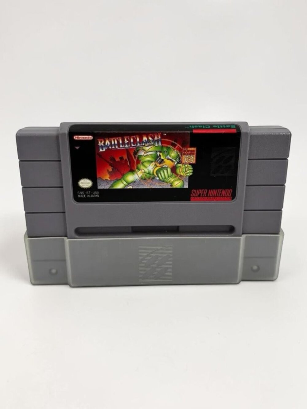 Super Nintendo Battle Clash SNES 1992 Cartridge Only Tested Working Clean